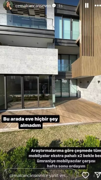 Çeşme'deki yeni evi gündem oldu!